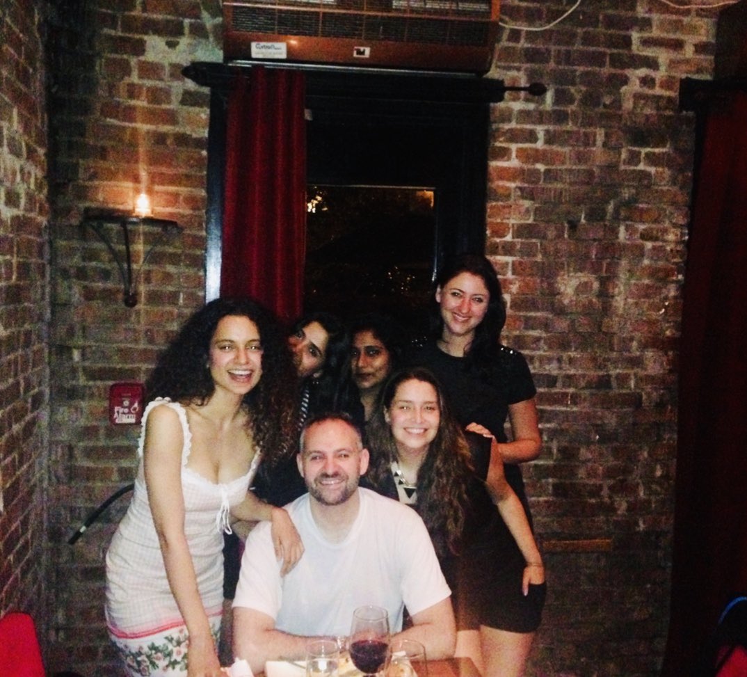 Class of 2014, after movie Queen I got very curious about screen writing,Lived in NewYork for a year, did screenwriting course,on Fairwell day girls in my class decided to treat our favorite professor Golan Ramraz with a dinner, here’s a moment captured from that lovely night 🙂