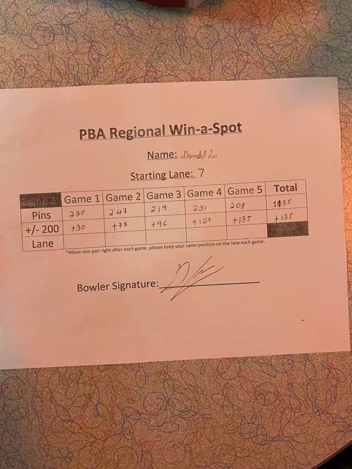 EscuderoManolo's tweet photo. El bolichero @DonaldLee10 ganó el torneo Win-A-Spot 4, clasificando de 1ro. para participar el próximo fin de semana en el "PBA Bowlersmart Midwest Open"; que tendrá como sede la Bolichera "Brunswick Zone" en Lakeside, Missouri 🇺🇸. 🇵🇦🎳💪💥🔥 #StormNation #RayOrfsProShop #Bowlifi https://t.co/shwfJReVSj