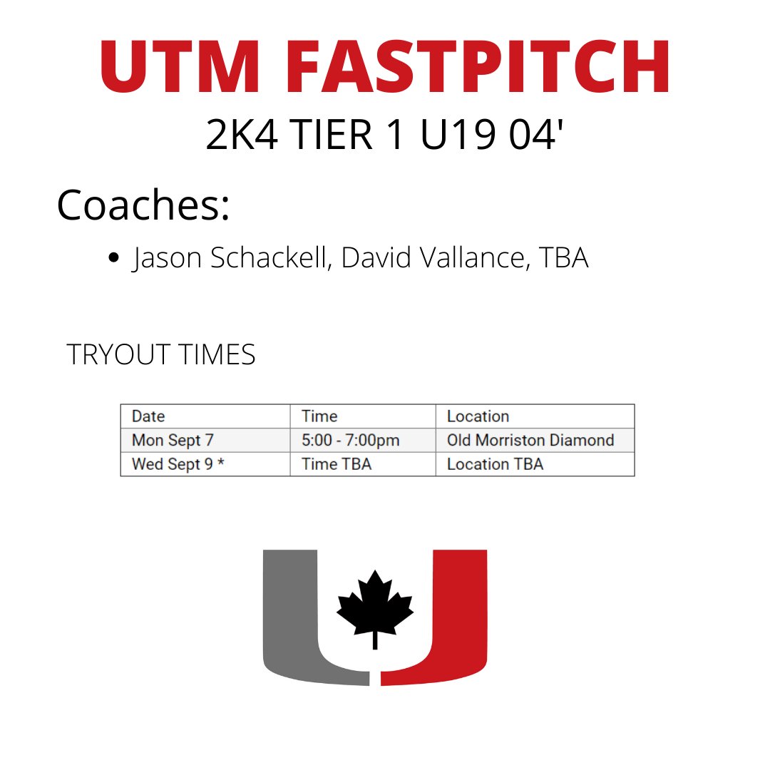 UTM Fastpitch 🥎 🏳️‍🌈 🧡 🇨🇦 tweet media