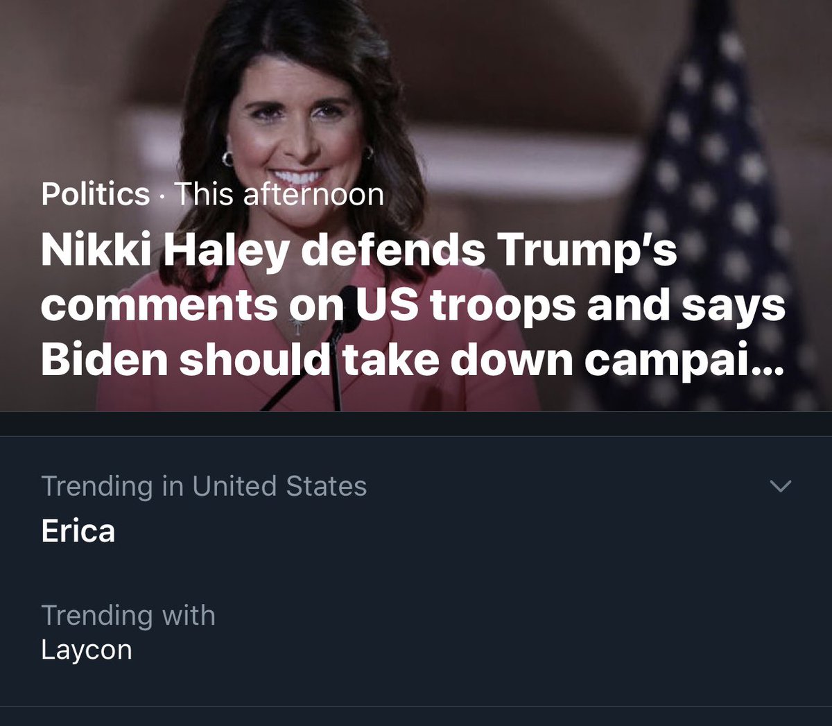 Ninaivy_'s tweet photo. Laycon is trending in the USA 🙌 https://t.co/OwzKYB2XGz