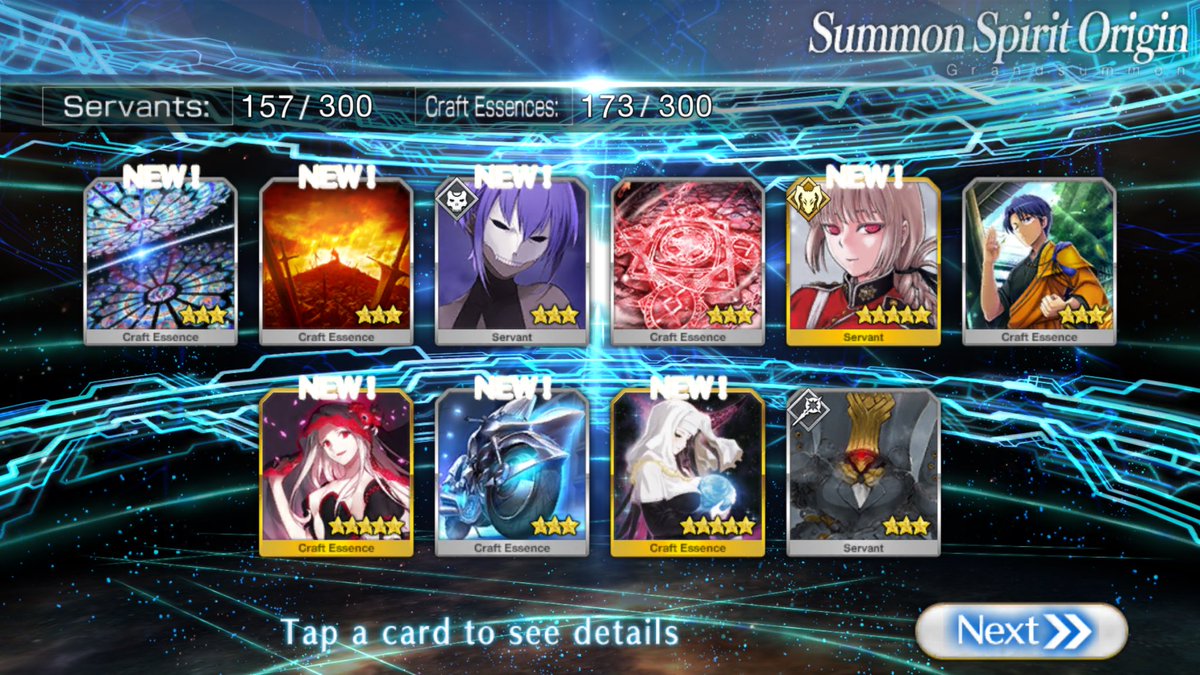 mcjfern's tweet photo. FGO SSR thread: https://t.co/nSAGLcJLFh