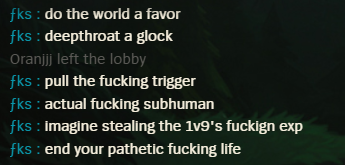 TrashPandaRAWR's tweet photo. @RiotSupport seriously why do people not get banned for this. https://t.co/X8dnaHllDd
