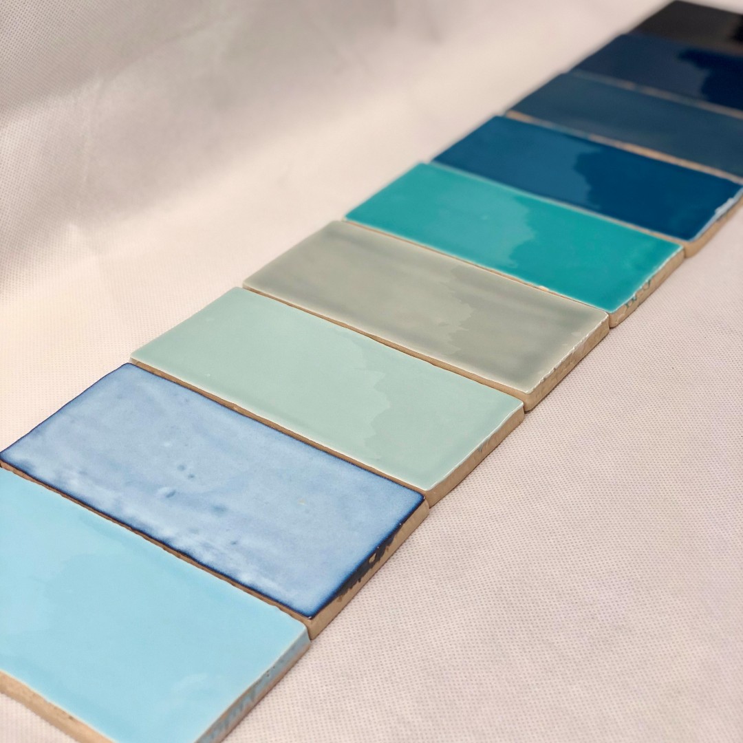 RMSNaturalStone's tweet photo. Our European hand-made-look tiles come in over 35 different colours! Here are some of the blues. How stunning?
#rmsmarble #europeantiles #bluetiles #handmadelook https://t.co/lEnn62DipZ