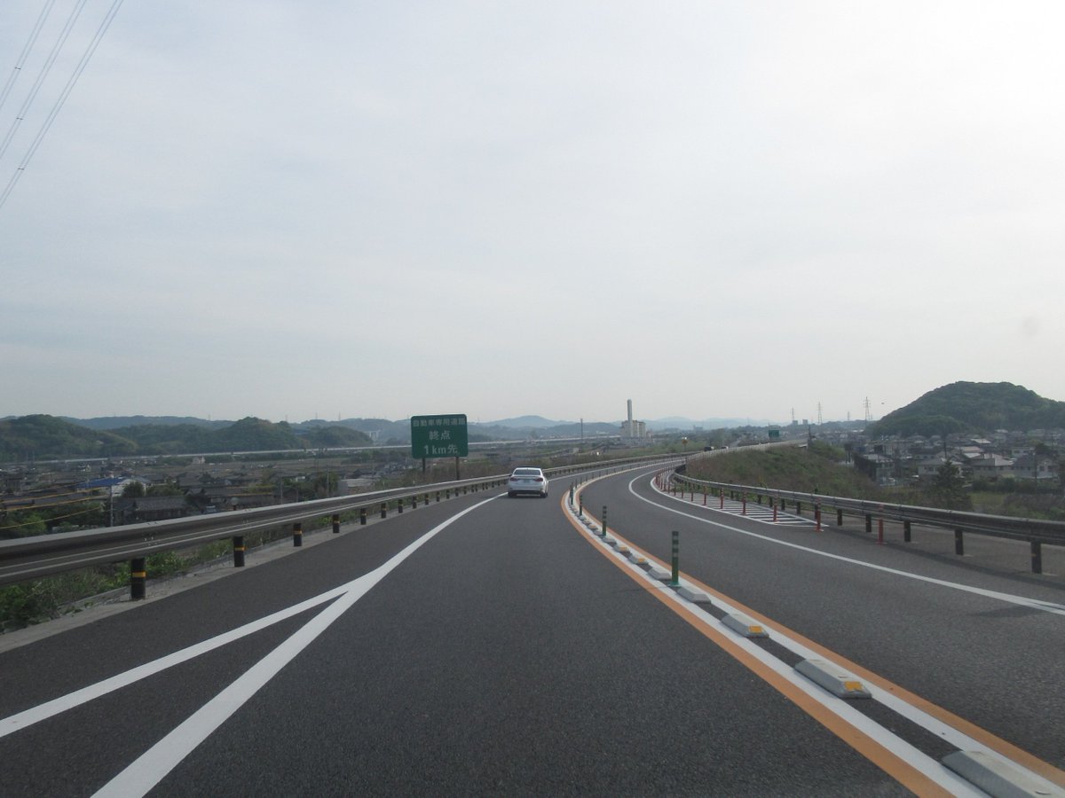 T T 47 玉島笠岡道路 国道2号バイパスの自専道 部分開通のため Googlemapには国道扱いもしてもらえていない