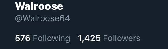 finally an excuse to flex my follower count 
