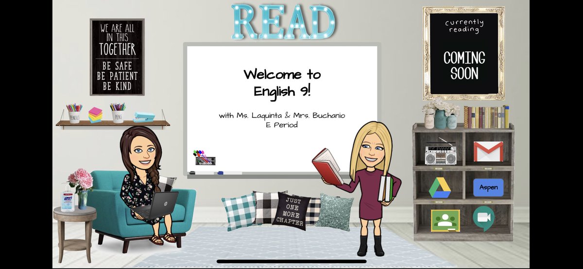 MrsBuchanioFHS's tweet photo. I might be a little too obsessed with the Bitmoji classrooms and all of the possibilities for engaging students and organizing materials. 🙃 https://t.co/bwHVvOTznI