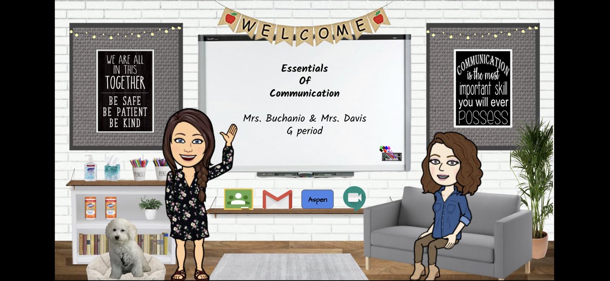 I might be a little too obsessed with the Bitmoji classrooms and all of the possibilities for engaging students and organizing materials. 🙃