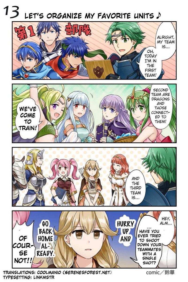 dylanjw10's tweet photo. Goodnight everyone!
Tomorrow is #ShapeshifterSunday! A day for FE Laguz units with the focus unit being Ralnuf!
I don’t really have anything to say tonight honestly, I’m very exited to see the new Dancer units though!
As always get a great sleep and enjoy your Nightly Feh Manga! https://t.co/fbVMIztTlX