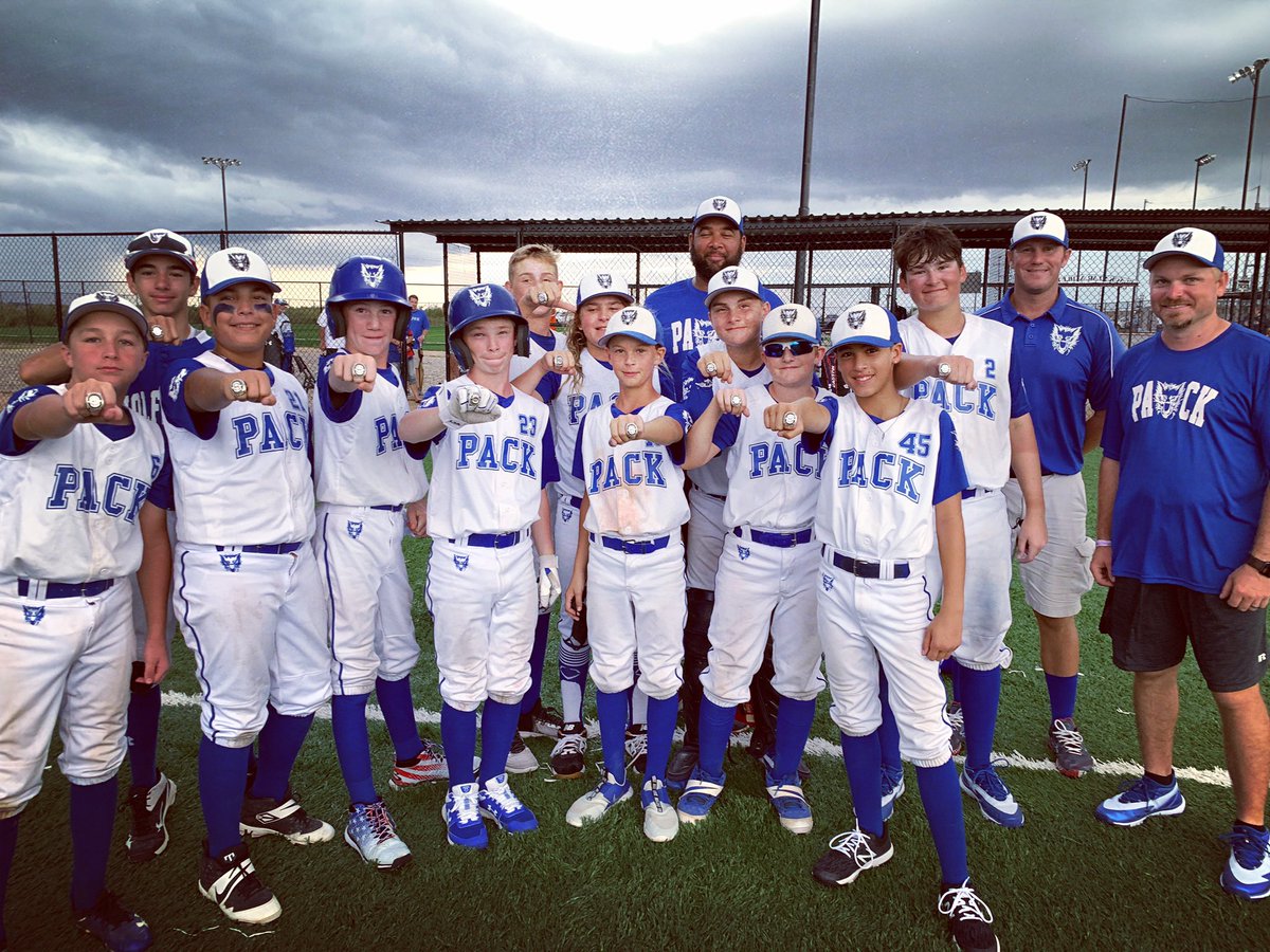 RRWolfPack's tweet photo. The WolfPack fell just short in a storm-shortened championship game to claim 2nd place in the Labor Day Classic. We had a fun day and will be ready for even more baseball in the coming weeks. 💙🐺⚾️ #wolfpackblue #rrwolfpack #gopack https://t.co/mAxCsaTNks