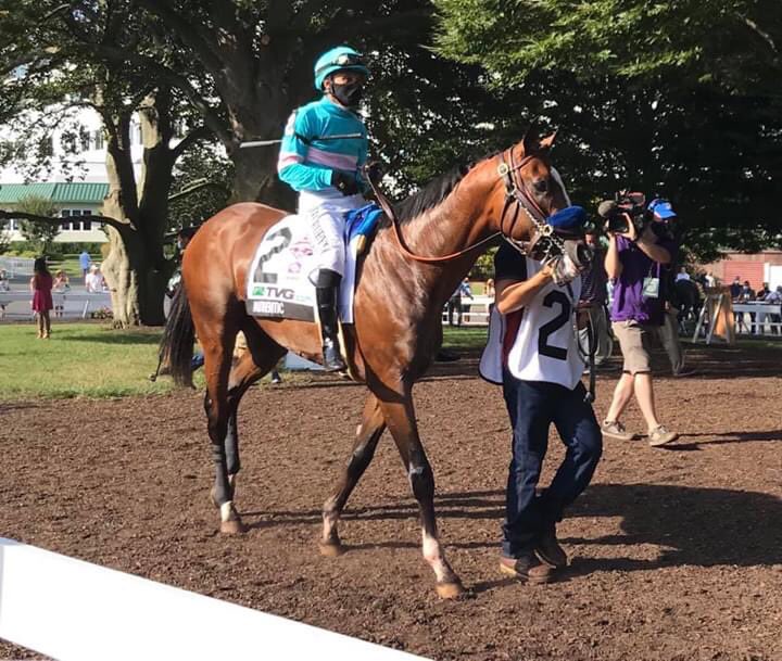 So excited as Authentic who is our <a href="/MonmouthPark/">Monmouth Park</a> Haskell Champion is now the Kentucky Derby Champion. <a href="/Kasper_lisa14/">Lisa Bulger</a> are also micro share holders thru <a href="/MyRacehorse/">MyRacehorse</a>. I still cannot believe we won the Kentucky Derby. Yes, we had win tickets on him too 💵 🍾🍾🍾🏇🌹🌹🌹