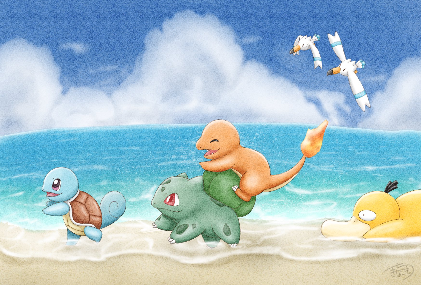Uzivatel きなこもち Na Twitteru 夏終わっちゃうね ポケモンイラスト ポケモン ポケモン絵描きさんと繋がりたい T Co Rq8gcmtzec Twitter