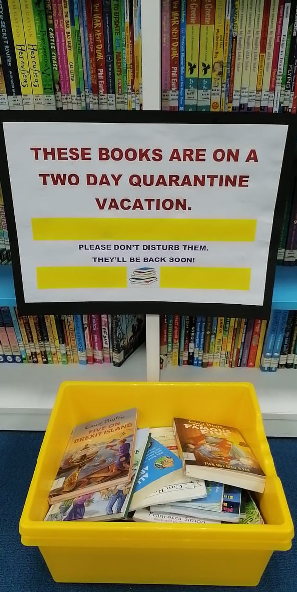 NMS Library (@nmslibrary1) on Twitter photo Book sanitizing corner.
Children Safety First#Happy Reading#Stay Safe.
<a href="/NMSLibrary1/">NMS Library</a> <a href="/gemsnms_alkhail/">GEMS NMS Alkhail</a> <a href="/Fatima_Martin/">Fatima Martin</a> <a href="/ShettySampoorna/">Sampoorna Shetty</a> <a href="/preetam247/">Preetam Shetty</a> Book sanitizing corner.
Children Safety First#Happy Reading#Stay Safe.
<a href="/NMSLibrary1/">NMS Library</a> <a href="/gemsnms_alkhail/">GEMS NMS Alkhail</a> <a href="/Fatima_Martin/">Fatima Martin</a> <a href="/ShettySampoorna/">Sampoorna Shetty</a> <a href="/preetam247/">Preetam Shetty</a>