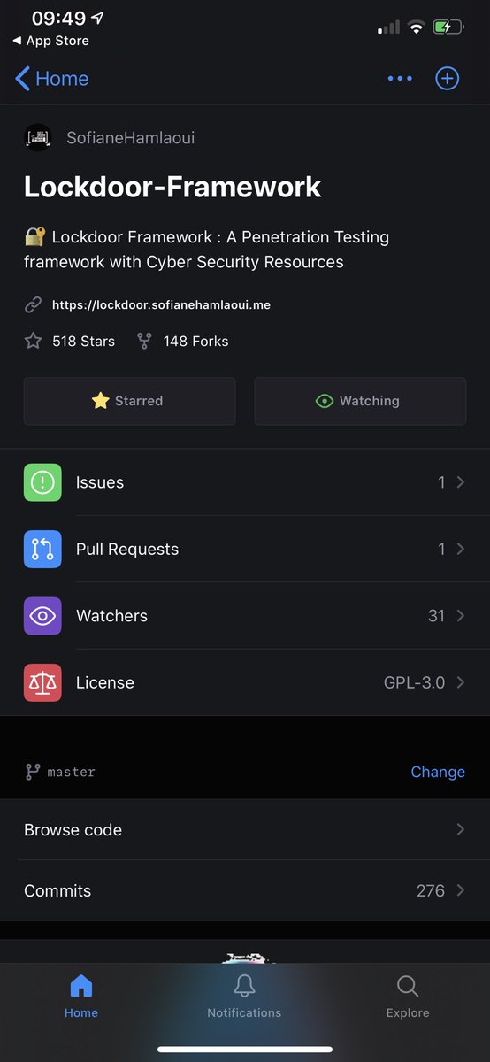 S0fianeHamlaoui's tweet photo. 500 ⭐️ on Github ❤️
#cybersécurité #CyberSecurity #OpenSource #Algerie #Algeria #algerianstakeover #dzcodeio #hacking
https://t.co/b1bRpGVKLw https://t.co/t63CPTTpYZ