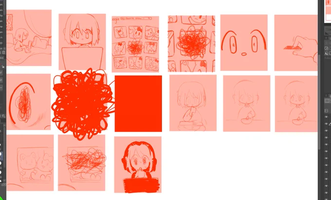 making a biographical comic about bad stuff 