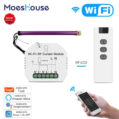 BestChinaDeal's tweet photo. Smart Switch Roller Shutter Motor Tuya Wireless Remote Control Work with Alexa Google Home
#aliexpress

https://t.co/FL1PHwvrKF https://t.co/ueOYBv2x3B
