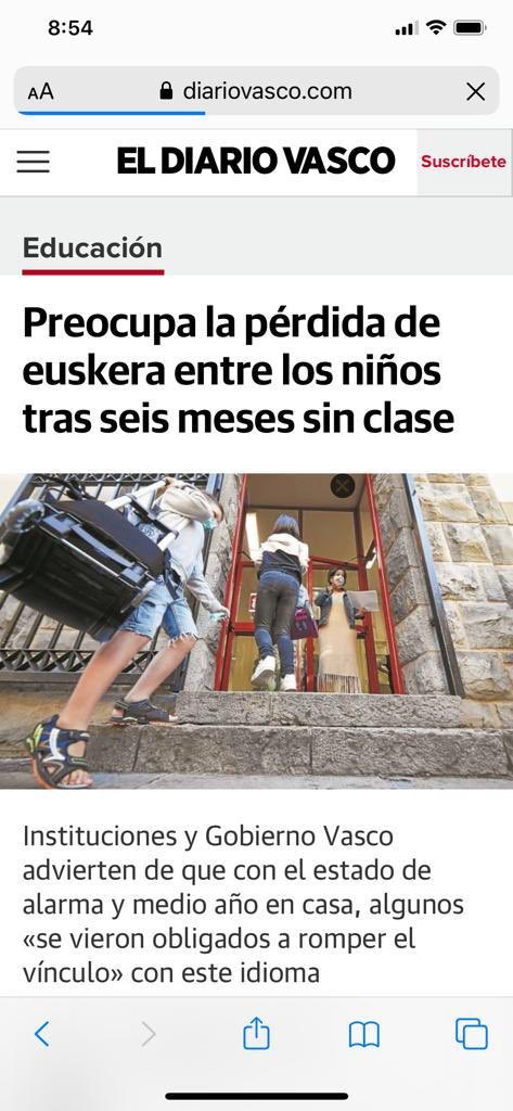 hermanntertsch's tweet photo. Pánico en el régimen corrupto de la jeltzailandia. Los vascos, con eso de los líos de la crisis con la pandemia, vuelven a hablar en casa y entre ellos lo que hablaban, español. Las pandemias son malas para el postureo. Este suele perder su sentido ante las cosas serias. https://t.co/4rJrVuzuHN