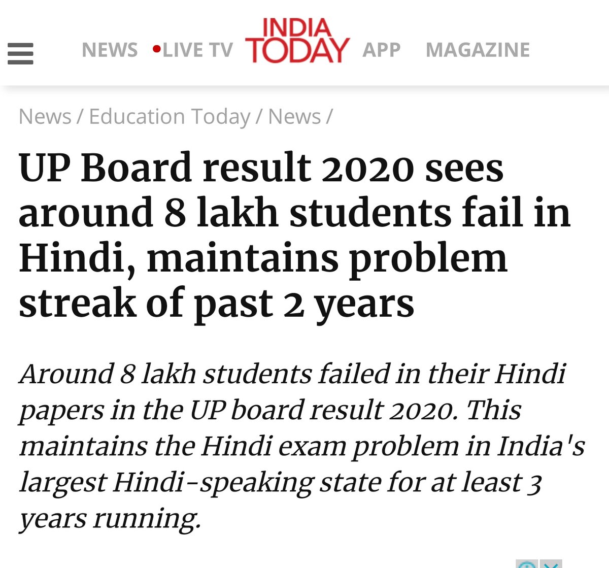 yazhini_pm's tweet photo. Before peddling lie regarding national language status of Hindi, the largest Hindi speaking state should work on the development of the language in their state. 
#ஹிந்தி_தெரியாது_போடா https://t.co/GUBSkczwbL
