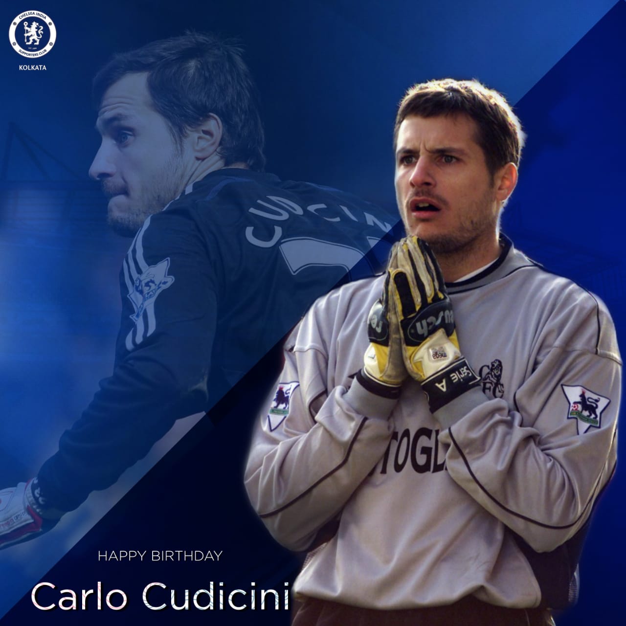 Wishing a very Happy Birthday to our club ambassador and two times FA Cup winner, Carlo Cudicini   