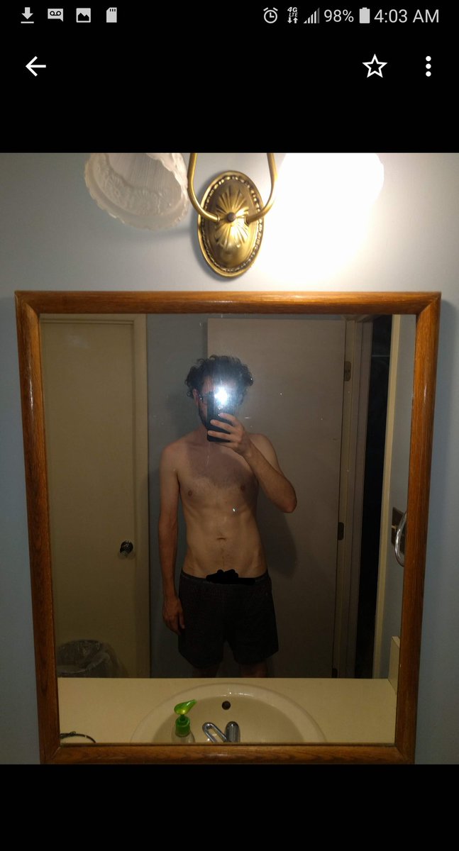 I want to go from this, back to where I was. I got in a bad spot not being able to do as much because of pain. Sorry for the shape of being so sweaty in the one. I had juat finished tree work and had some injuries. Hence the marking out the area.