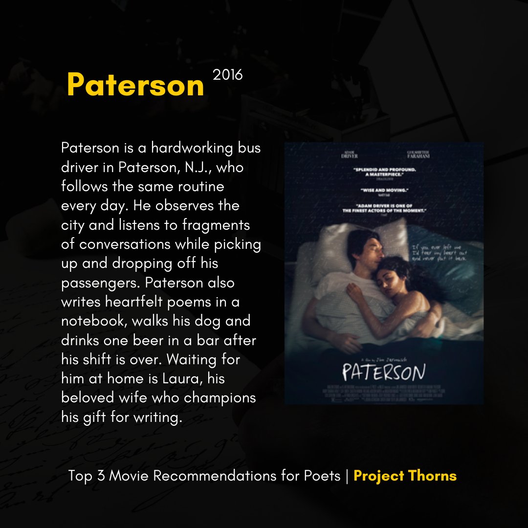 ProjectThorns's tweet photo. Planning on binge-watching tonight? We've got some awesome movie recommendations for you.
We warn you, you might shed a tear or two though! #ProjectThorns https://t.co/BDtkAn97a8