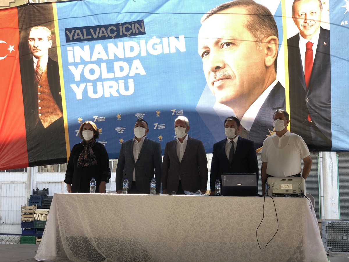 Isparta Yalvaç 7. Olağan kongremiz başladı.