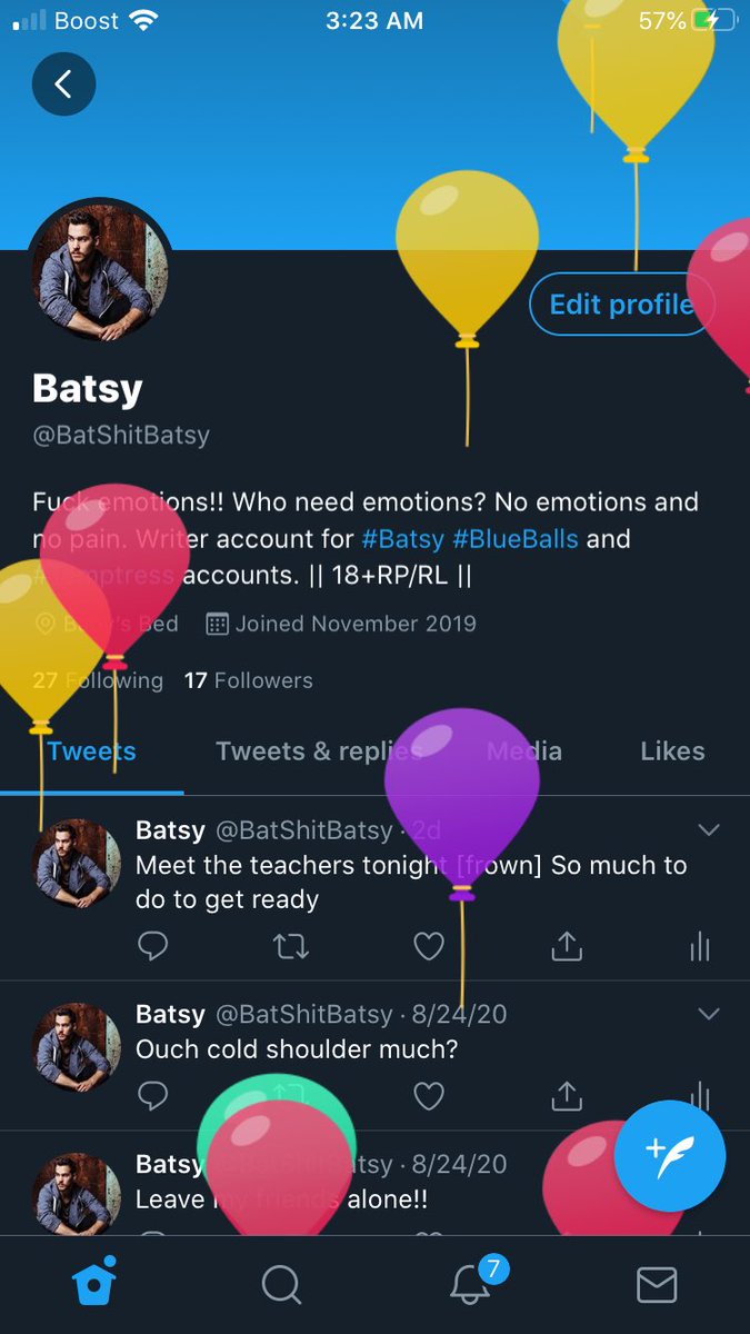 BatShitBatsy's tweet image. Balloons!!!