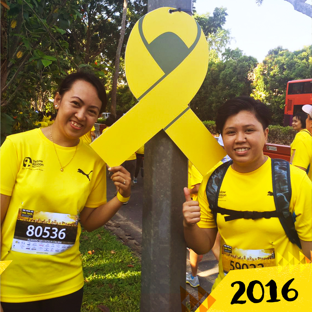 NandosSG's tweet photo. Some gave second chances, raised funds, or ran to support the Yellow Ribbon Project. Us? Weโve been doing ALL that for the past 7 years! Take a stroll down our #YRMemories memory lane. And since there's no official run, we've formed our own to keep it going! #BeyondSecondChances https://t.co/b97GB7MNqy