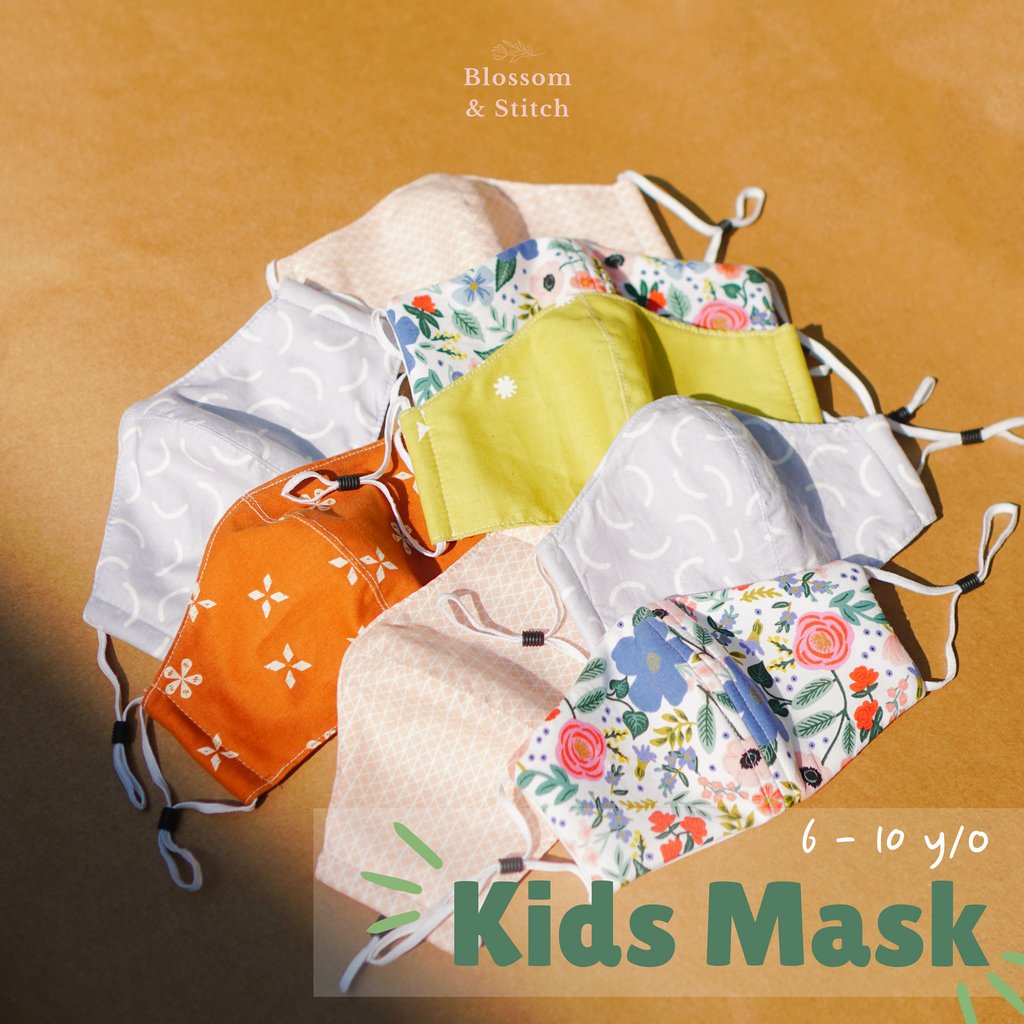 blossomstitch's tweet photo. Kids masks now available 🌸🌱🍃✨⁠ We've created them from some of our scrap fabrics 🌸🌱⁠
⁠
⁠DM us for your orders! https://t.co/FVaulxXfuA