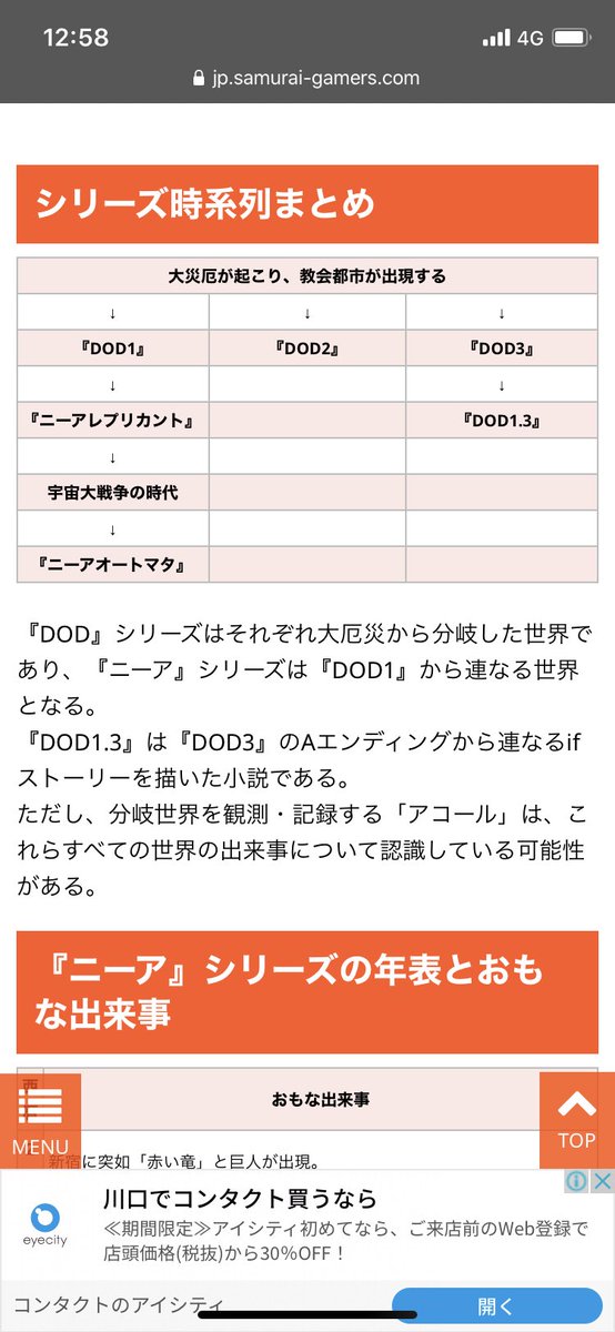 めい あそこ小学生の時まじトラウマでした てか ボブさんdodやったことあるんすね ニーアもやってたりします