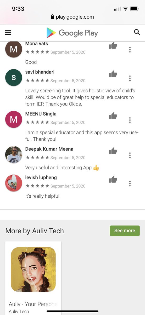 reenaabbasi's tweet photo. So happy to see the feedback on our ‘first screen’ Screening App ! Yay ! Yes kids, we are with you !! #orkids #screeningtoolforlearningdisabities #catchthemyoung #taareinzameenpar #dyslexia #dysgraphia #adhd #dyscalclia https://t.co/fHJMCRyNgQ