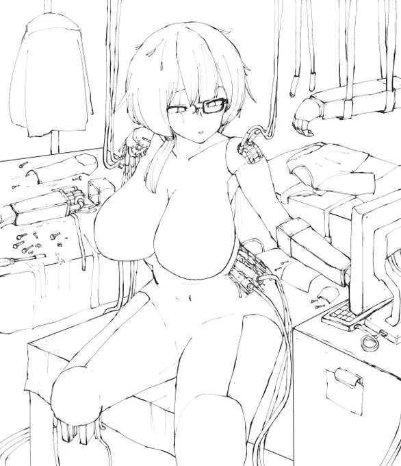 線になった 