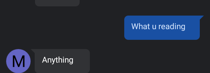 How TF do I respond to this