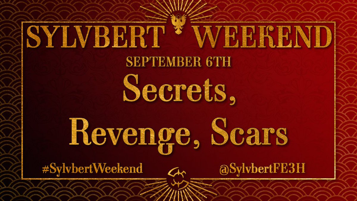 SylvbertFE3H's tweet photo. Welcome to #SylvbertWeekend Day 3!
Today's prompts: Secrets, Revenge, Scars
#sylvbert #huvain https://t.co/cv3929tSBZ