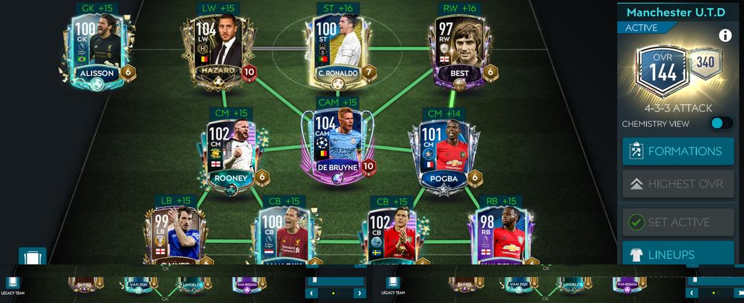 Andy77233598's tweet photo. @FIFAMobiledaily My team https://t.co/RxIhhbL0VW