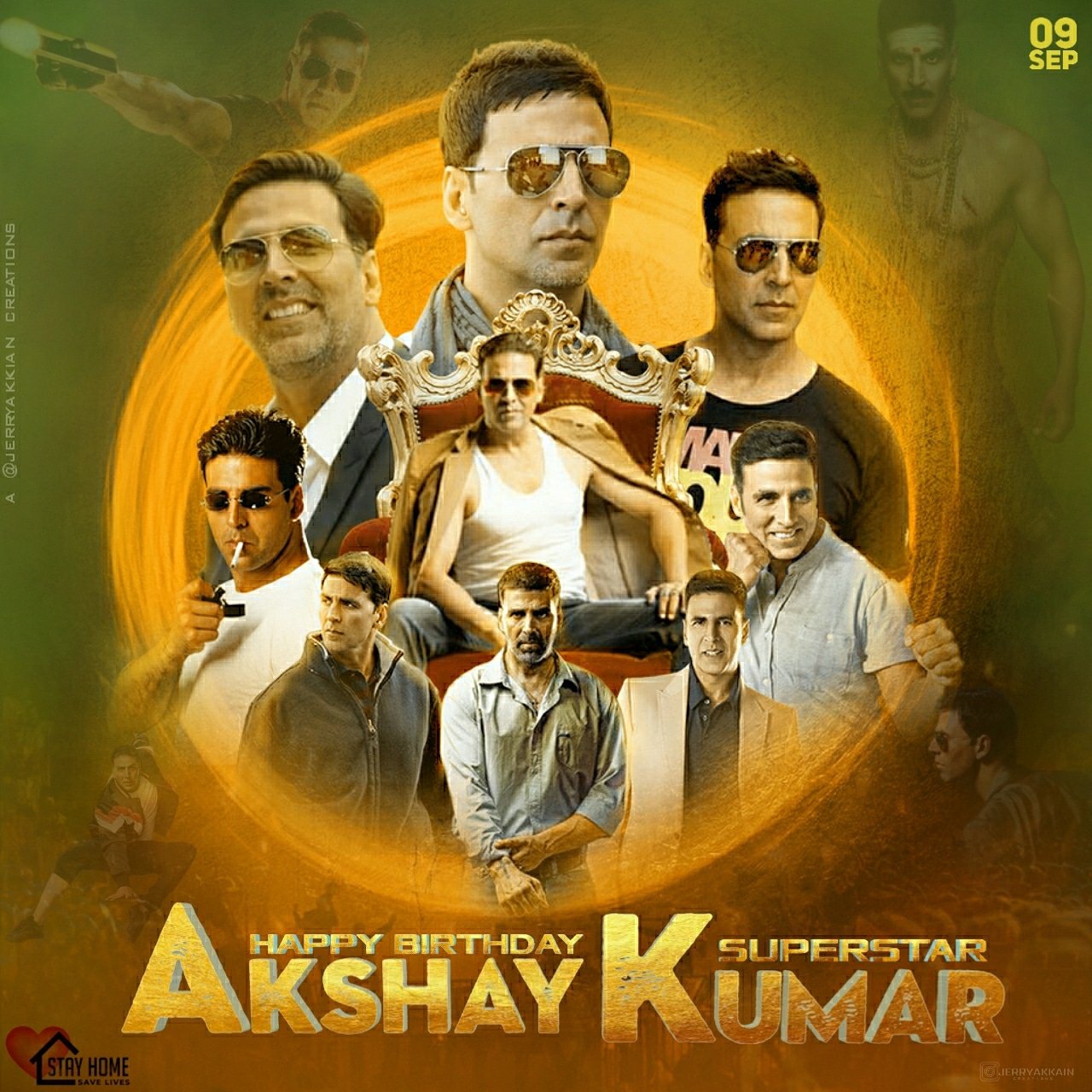 Happy birthday Akshay Kumar sir im advance Birthday CDP by 