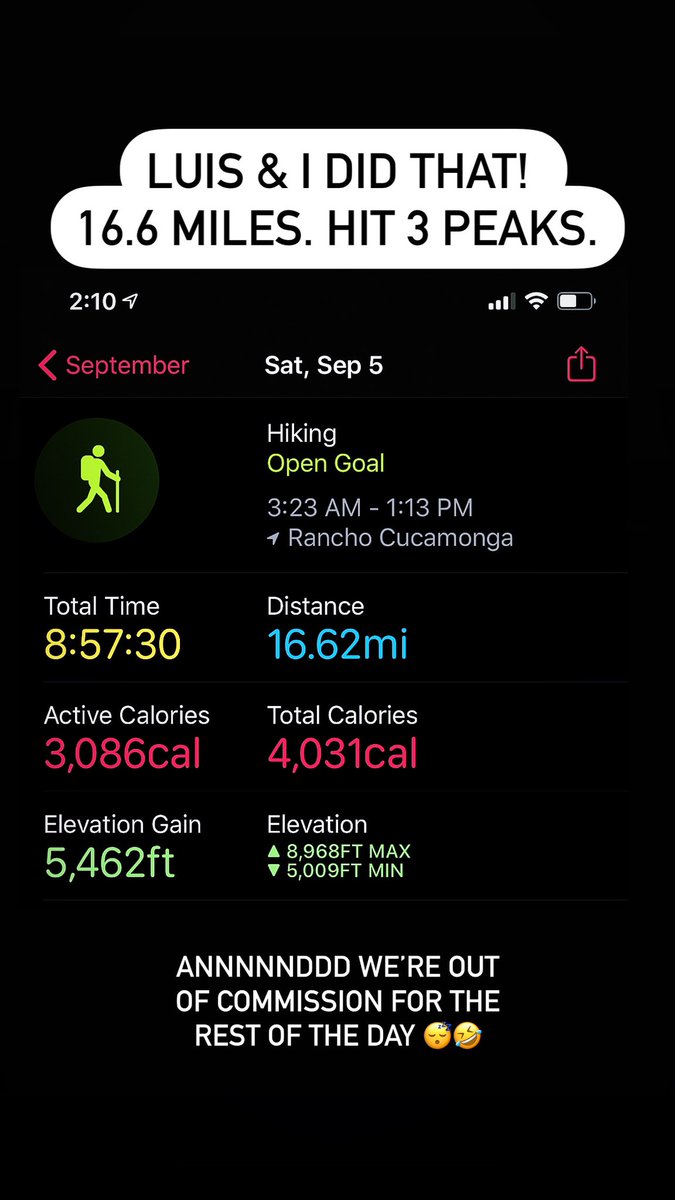 sinderelllaaa_'s tweet photo. When I tell you, I am tiiiireddd. 3 peaks today. #TimberMountain #TelegraphPeak #ThunderMountain https://t.co/ptrTX1BR7v