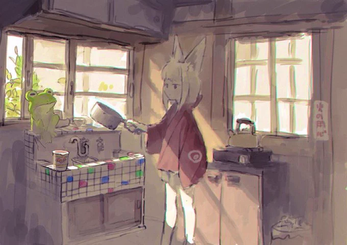 #狐と蛙の旅??
ゲーム化中です?? 