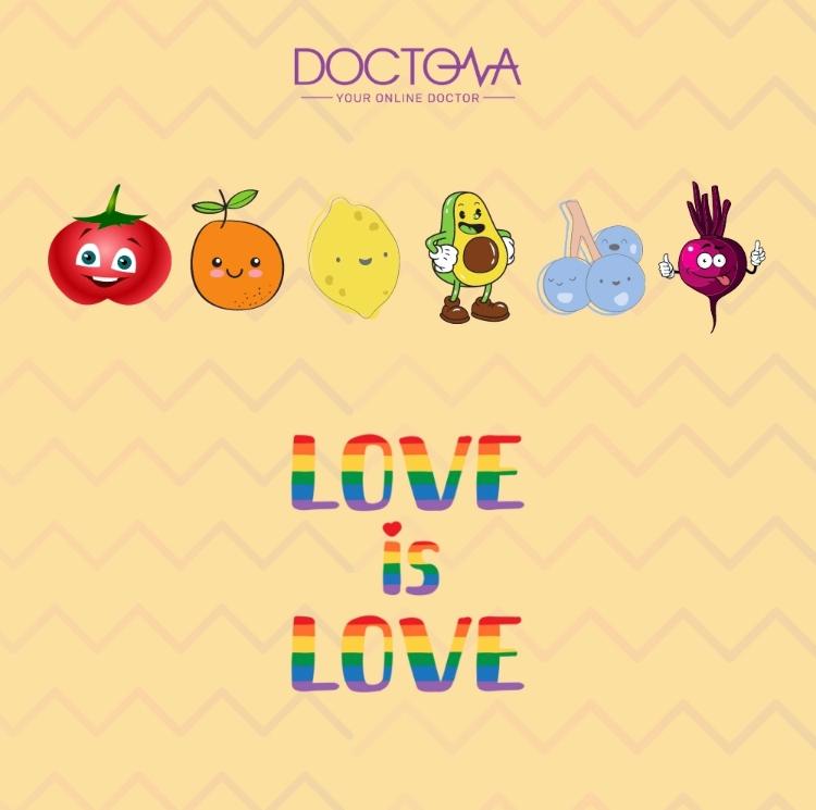 DoctonaCare's tweet photo. Love can be in any shape, size, gender, fruit and vegetable!
Celebrating 2 years of #love being accepted!
#PRIDE2020 #2ndanniversary #6september #healthylifestyle #loveislove #2yearsoflove https://t.co/sBKlWOtsrB