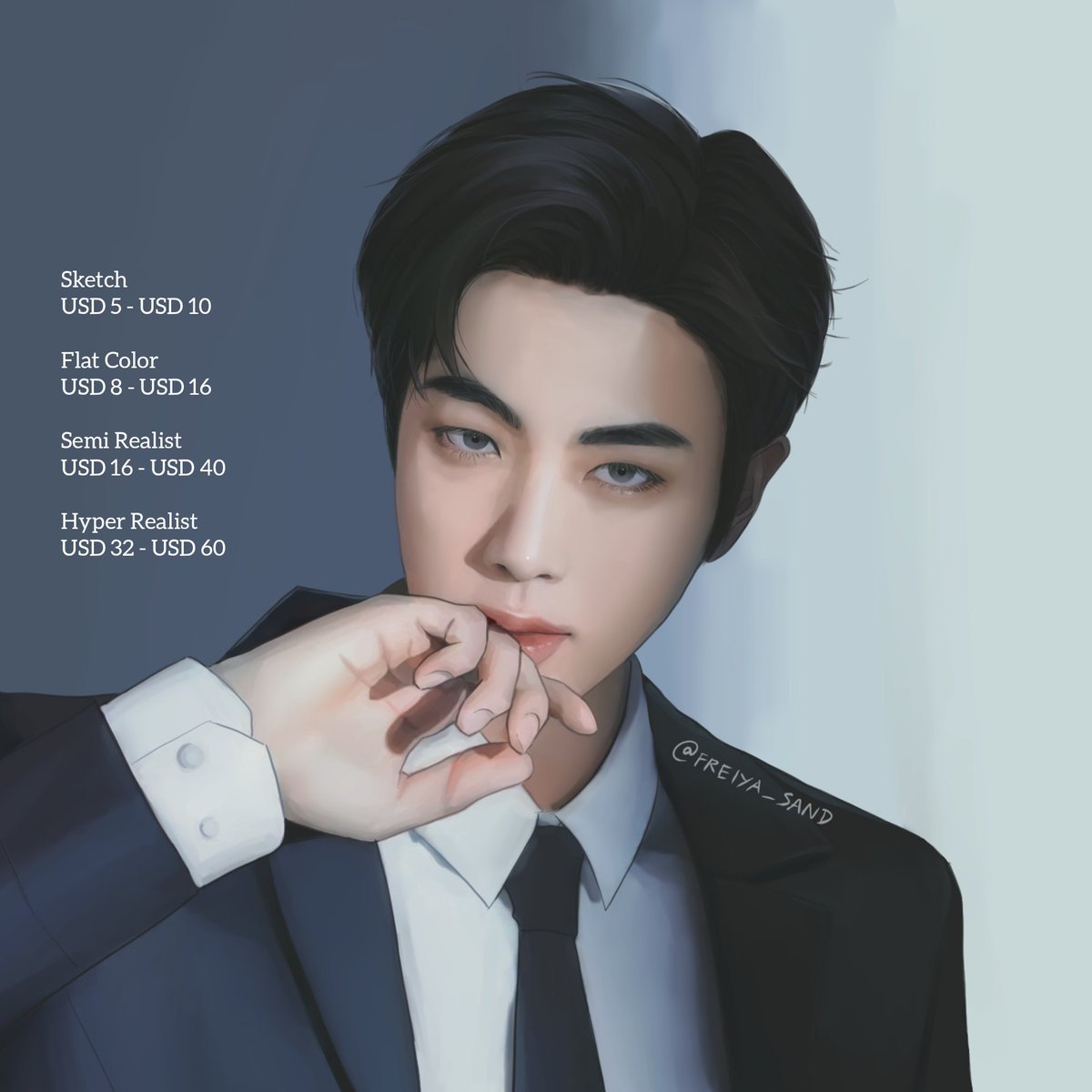 freiya_sand's tweet image. Commission: OPEN 📌
Sept 2020
Total slots available: 10
All the 10 works will be done at the end of Sept or the beginning of Oct
🌍 overseas and 🇮🇩 INA
Pricelist: drive.google.com/file/d/1XpmuXZ…
