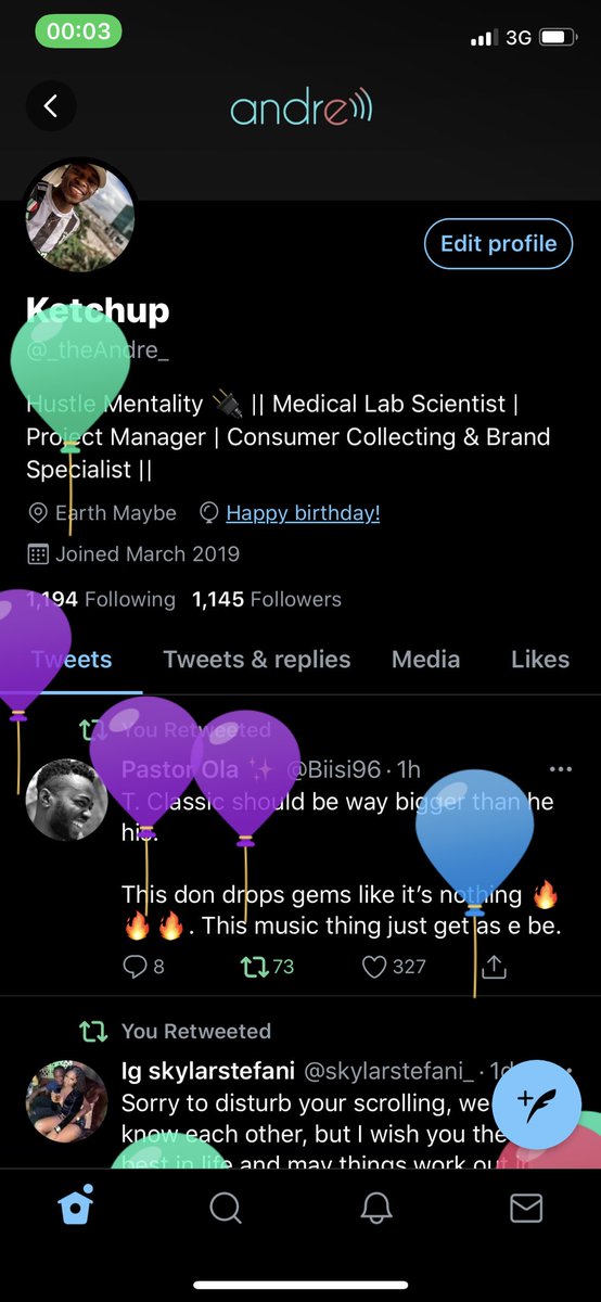 _theAndre_'s tweet photo. Balloon day 😁 

#JiggyBoy https://t.co/DfHA1GAAKG