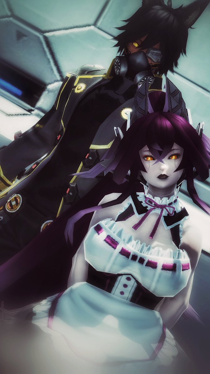ProfAlmaden's tweet photo. @albearos and I living our best CAST lives in #PSO2
#PSO2global #PSO2ss #NICECAST https://t.co/0MQut4cz7E