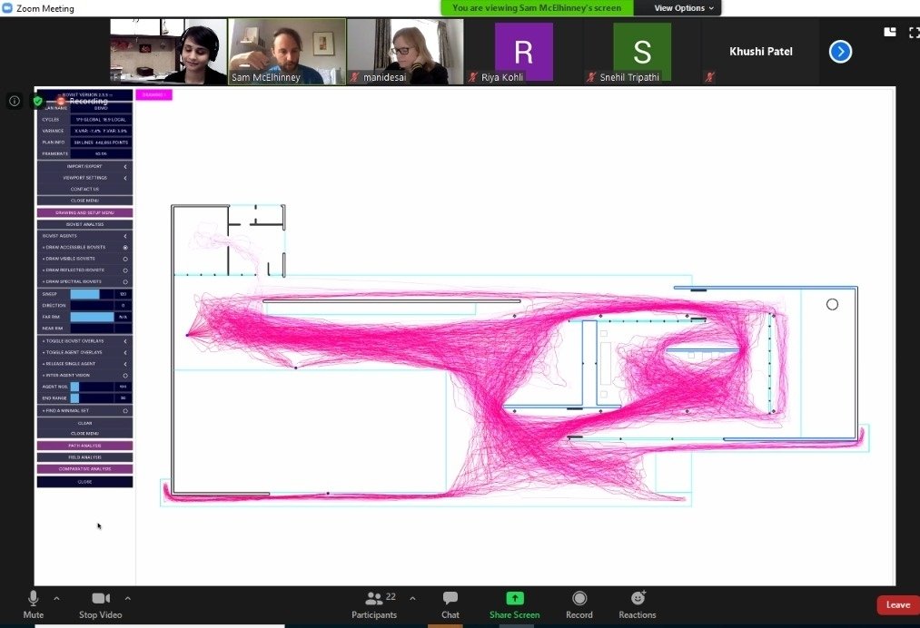 Thanks <a href="/Sam_McElhinney/">Sam McElhinney</a> for introducing students at <a href="/CEPTUniversity1/">CEPT University</a> to this powerful and versatile tool- isovists.org for analysing architectural space.
