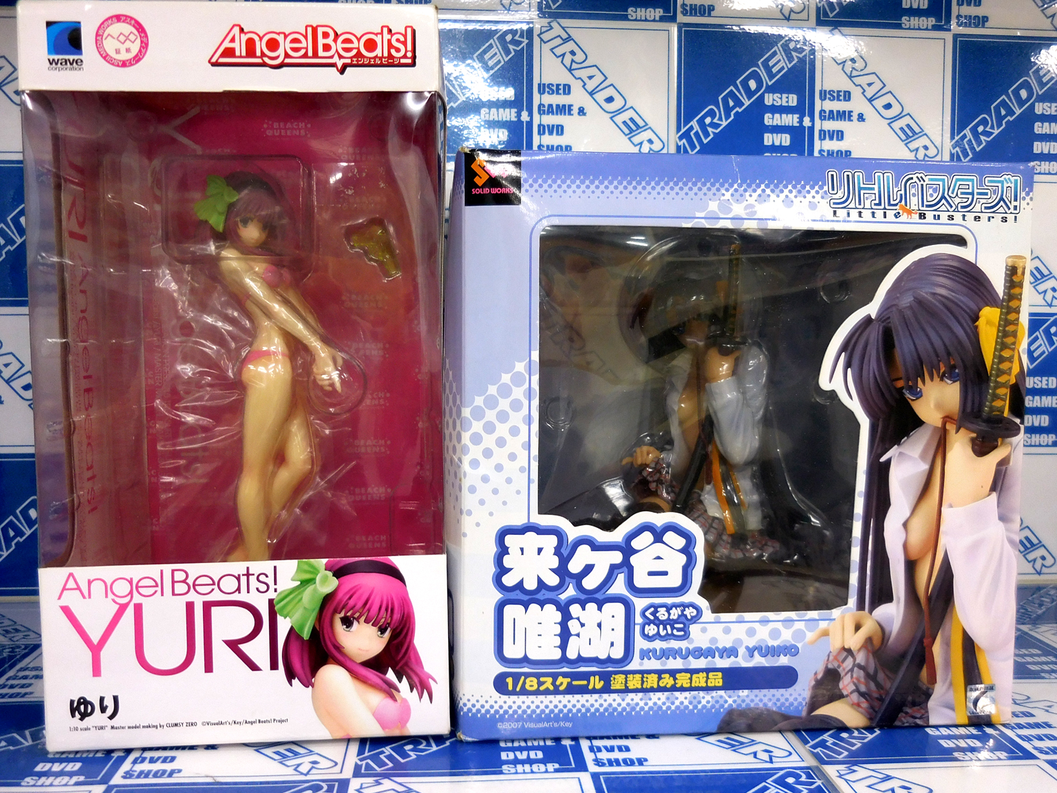 秋葉原トレーダー Hobby Sur Twitter 2号店入荷情報 久しぶりなフィギュアが入荷しました Angel Beats ゆり Tfc Beach Queens リトルバスターズ 来ヶ谷唯湖 お姉チャンバラ Vortex 彩 Doax2 こころ Venus On The Beach 箱にいたみがあります 時代