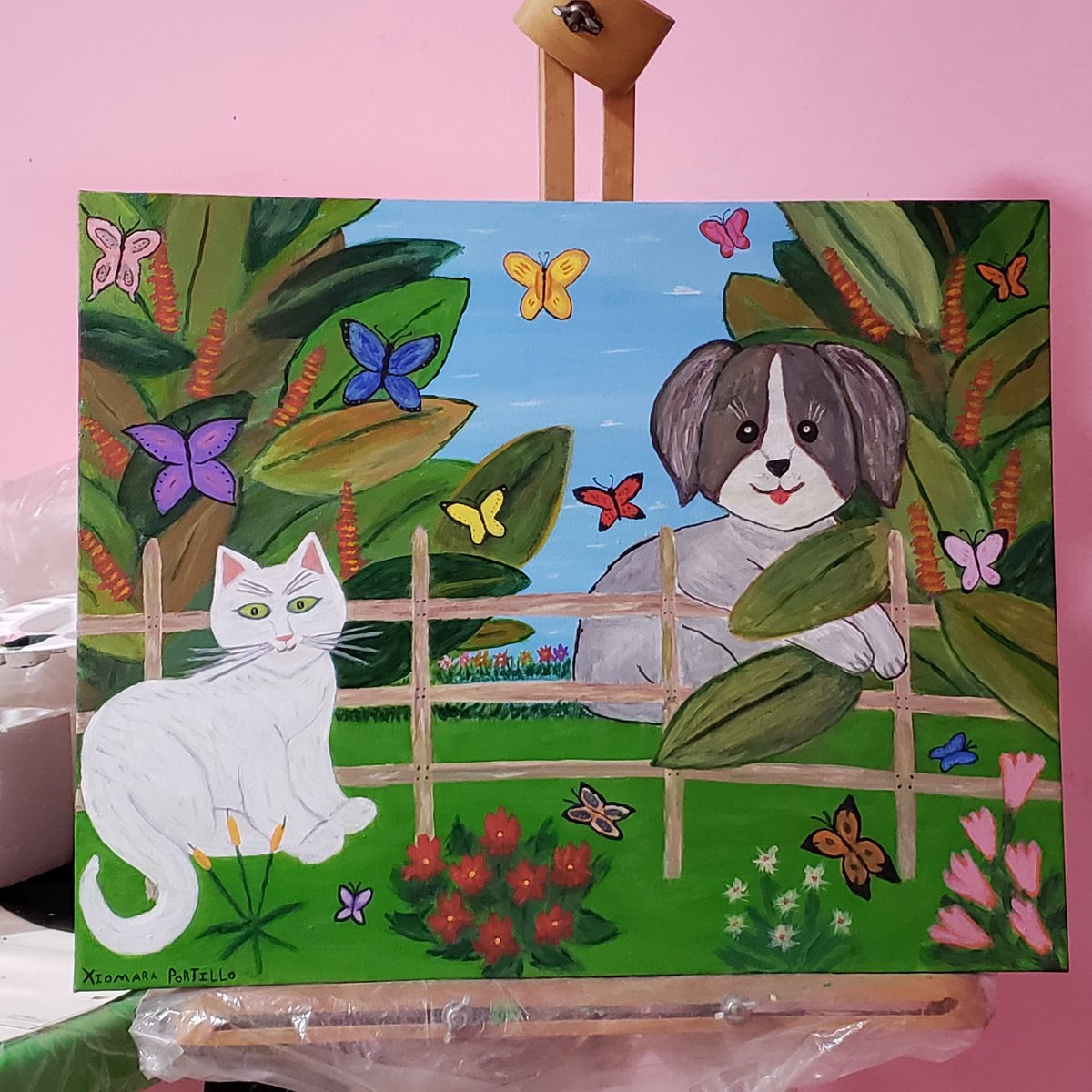 XiomaPortillo91's tweet photo. Mi trabajo 🎨🖌 con mucha dedicación es mi pasa tiempo favorito 😊 https://t.co/YOkNXL9pF8