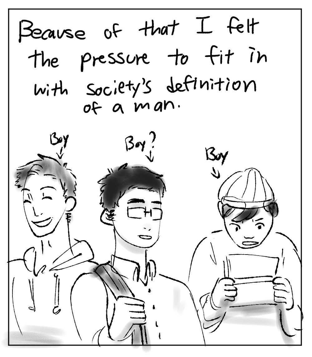 A short comic about my experience being trans
(1/4) 