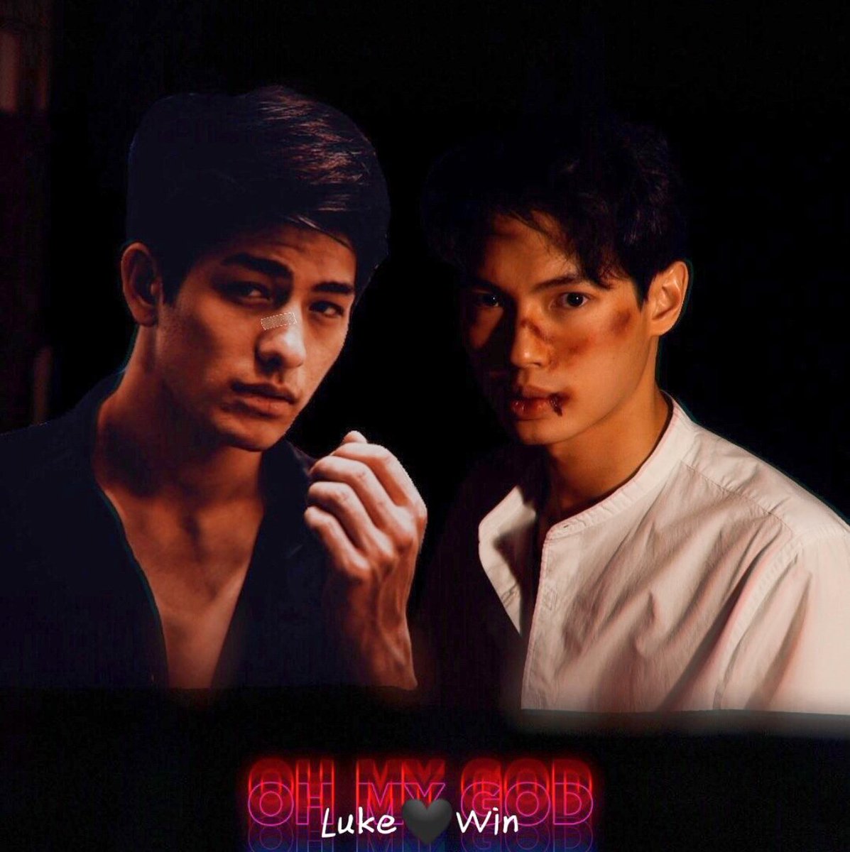 LiangXiaoPang_'s tweet photo. LukeWin,Cool Guy😎😎 @GMMTV
#KinnPorscheTheseries https://t.co/P0luKACynd