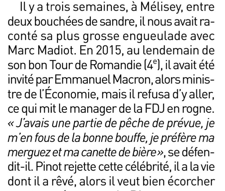 bguyot1982's tweet photo. Dans l'équipe du jour, voilà pourquoi on aime Thibaut Pinot. https://t.co/m1ye2SRZOs