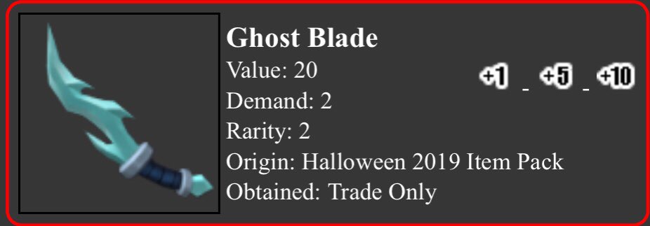 Ghost, Trade Roblox Murder Mystery 2 (MM2) Items