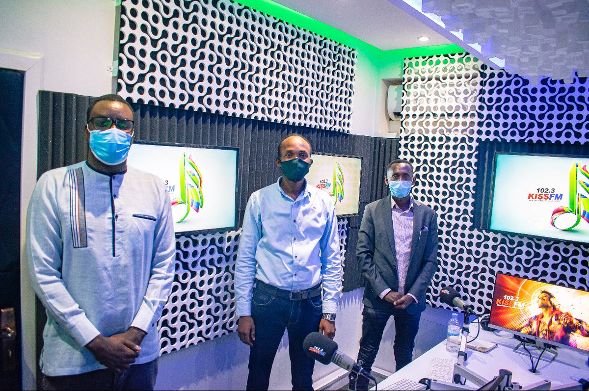 Radiohost_Rwa's tweet photo. #RwandaRecovery
Was a pleasure engaging with The Honorable state minister in charge of Treasury Richard Tusabe, Mr. Jean Bosco Iyacu Director Of programs at Access to Finance Rwanda and Eddy Nyarwaya from civil society.
#BusinessToday https://t.co/ndlAWl7DYP