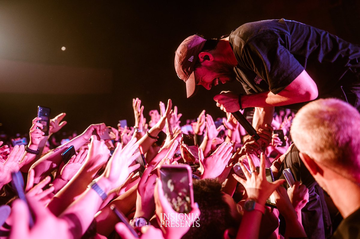 InsigniaPresent's tweet photo. One year ago today was the @mikeshinoda #PostTraumaticTourMNL with special guests, @DONBROCO. We take a look back on the highlights of that unforgettable show. We look forward to sharing these moments with you again in the near future. #InsigniaPresents https://t.co/wmTok6B8jz